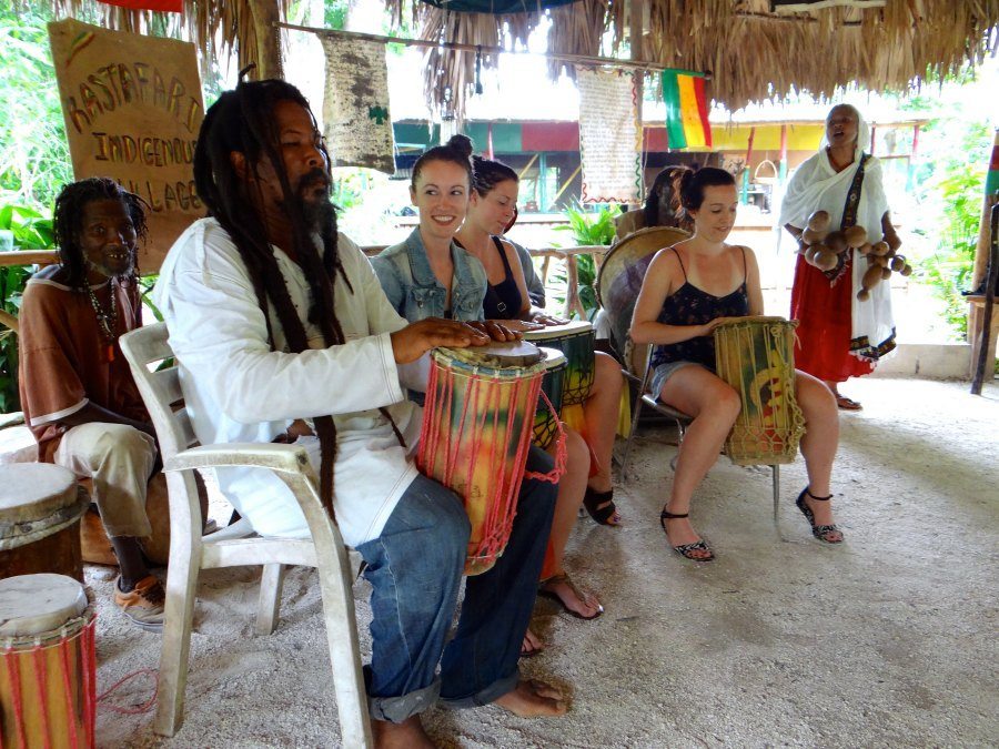 Rastafarian village in Jamaica