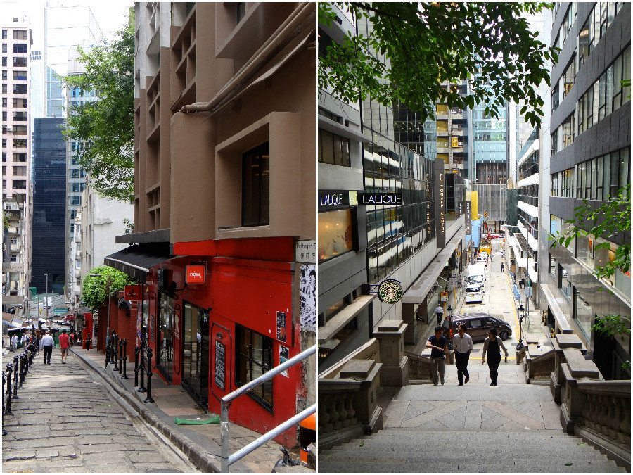 famous streets in Hong Kong